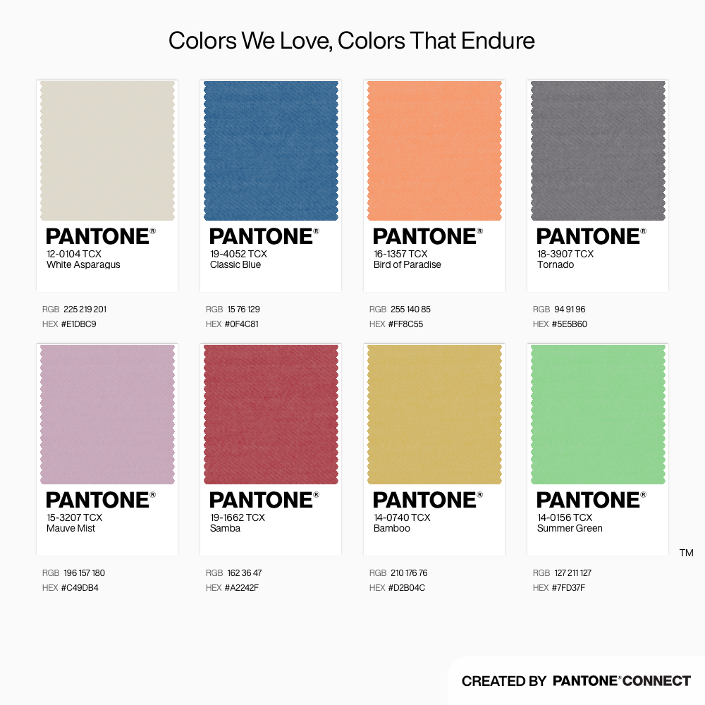 Colour Palettes We Love